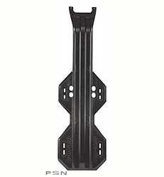Plastic central chassis skid plate