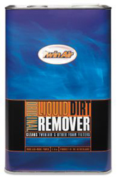 Twin air liquid dirt remover and cleaning tub