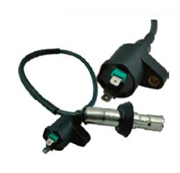 Outside distributing ignition coil
