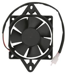 Outside distributing plastic cooling fan for watercooled units