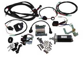 Yamaha marine rigging & parts 2 stroke 6, 8 hp electric start kit