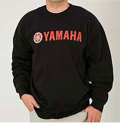 Yamaha off-road motorcycle // sport atv yamaha red logo crewneck sweatshirt