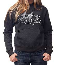 Yamaha snowmobile accessories & apparel womens 509 evolution pullover hooded sweatshirt