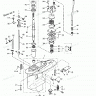 MD70B Gear Case (drive Shaft) 2 D70b#70376-