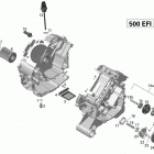 Renegade 500 EFI Масляная система