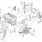 PANTHER 440 (ESR) Опора двигателя и вариатор