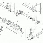 TC 449 Gearshift mechanism