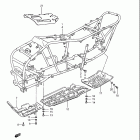 LT-4WD Quad Runner 1987-1995 Frame (model h / j / k)