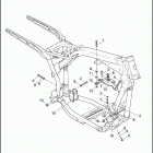 FXDC 1GV4 DYNA SUPER GLIDE CUSTOM (2014) ENGINE MOUNTS & STABILIZER LINK