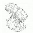 FXS 103 1JPV BLACKLINE (2012) ENGINE ASSEMBLY - TWIN CAM 103 ™