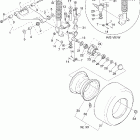 PRO HAULER 700 - YXP700-C Передняя подвеска колес