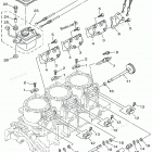 XLT1200 - XA1200AZ Cylinder. Crankcase 2
