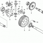 H4013 SA-A LAWN TRACTOR, JPN, VIN# MZAR-1000001 TO MZAR-1999999 Differential Gear (h4013)