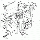 H0507A91Z Swivel Bracket And Stern Brackets Manual Tilt Models