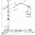 H0908G90C Parts Breakdown Tilt Cylinder, Trim Cylinder, Motor & Pu...
