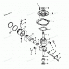 H0152X90D Crankshaft And Piston (88a-92b & Ser. # E000001 Thru E12...