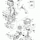 Traxter Autoshift Crankshaft, pistons and cylinder