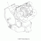 TRAIL BOSS 330 INTL - A12EA32FA Двигатель
