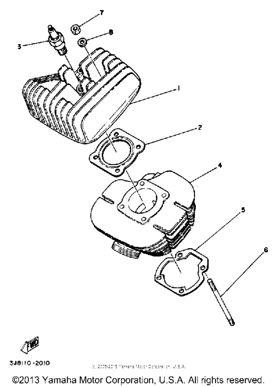 Cylinder head - cylinder