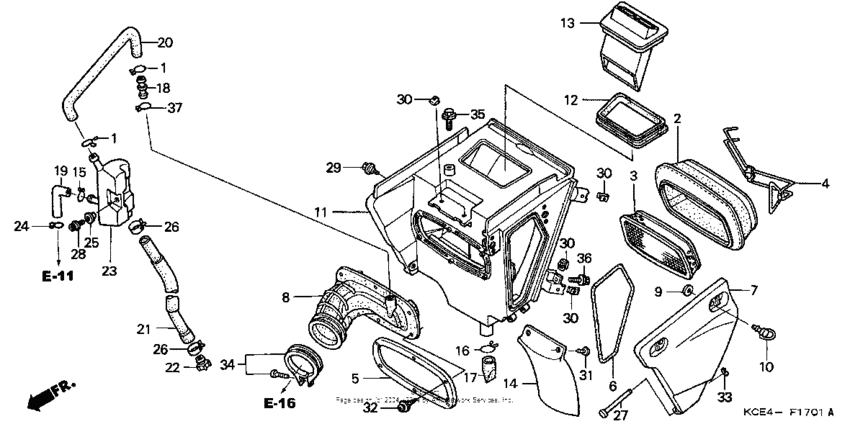 Air cleaner (ac)