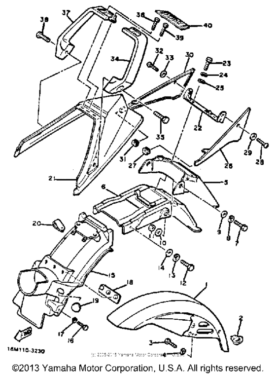 XS400RK Крыло