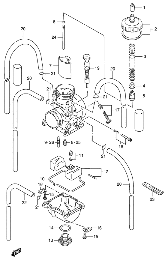 Carburetor assy