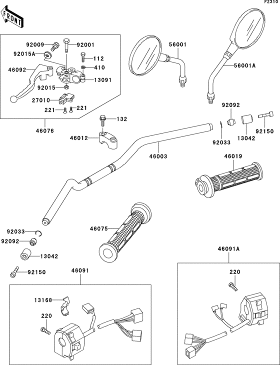 Handlebar(er500-a1)