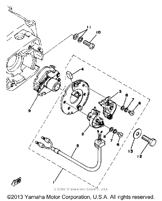 Contact breaker governor