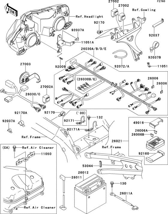 Chassis electrical equipment(1/2)