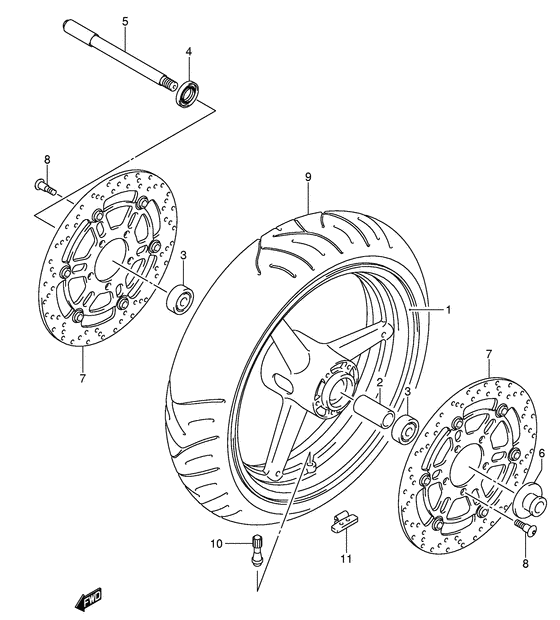 Transom + tube