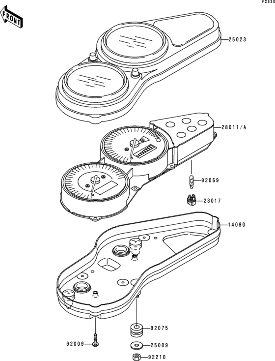 ZX600 Приборы