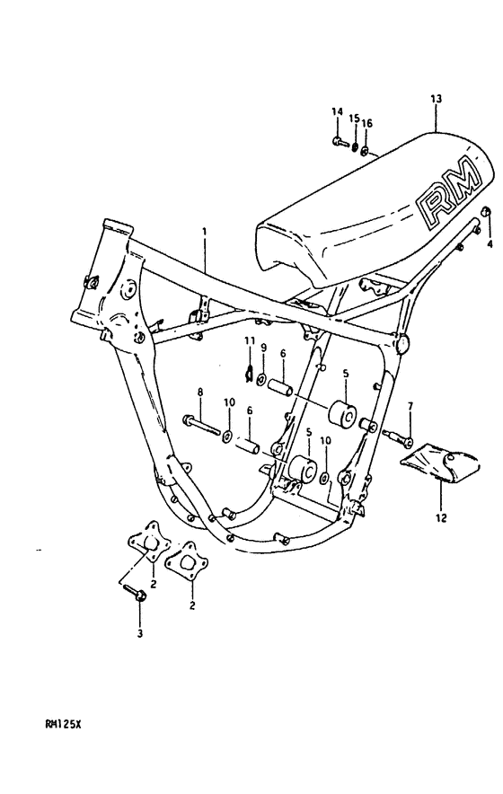 Frame - seat
