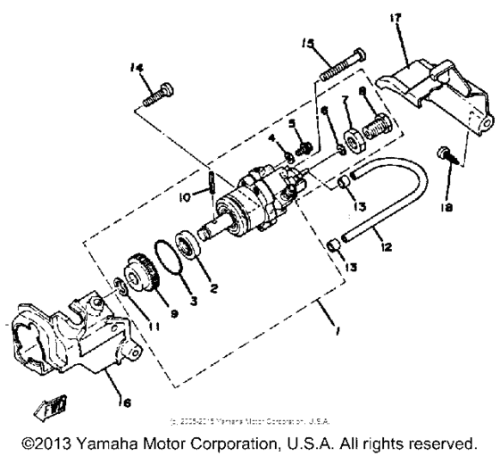 QT50T Масляный насос