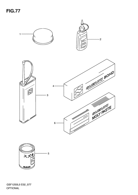 GSF1250 (ABS) Опция