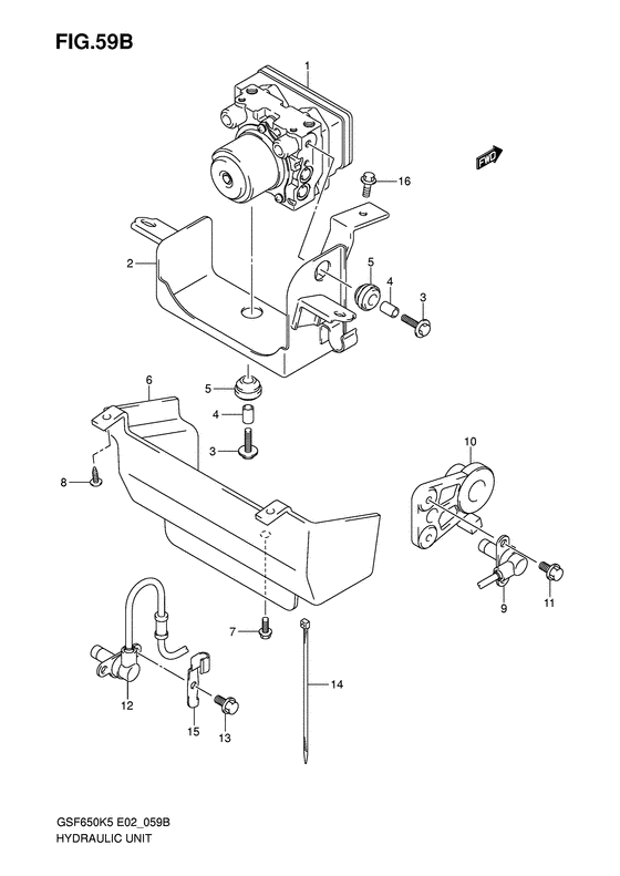 GSF650 Abshydraulikei