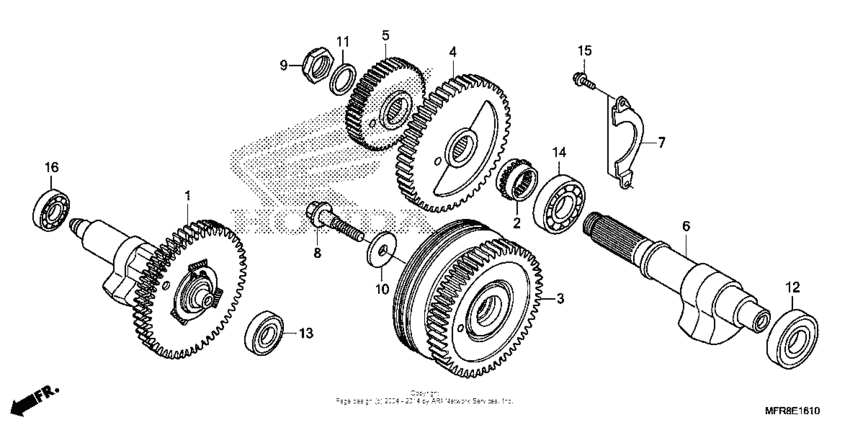 VT1300CS Валансирный вал