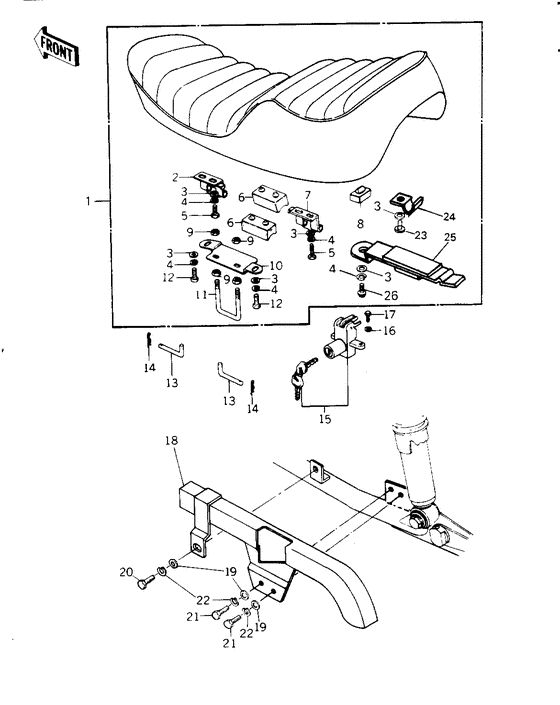 Seat/chain cover