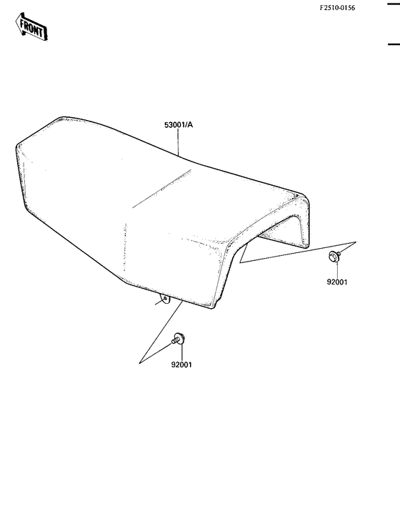 KX500 Пружина