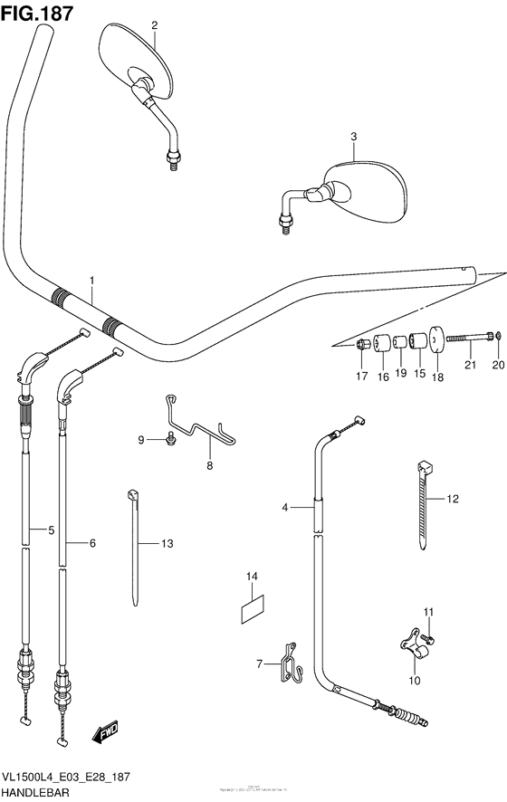 Handlebar (Vl1500L4 E33)