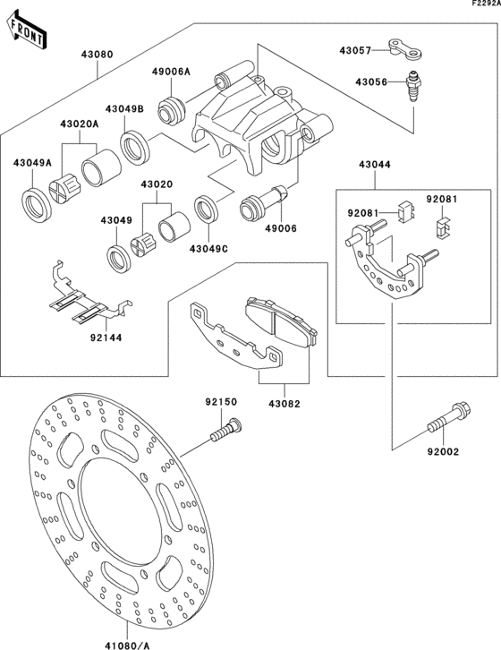 Front brake(d11/d12)