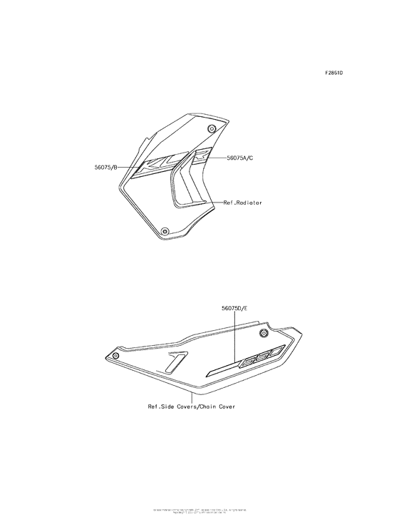 KL650 Decals (Gray)(Egfa)