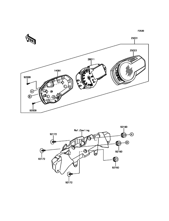 ZX636 Приборы