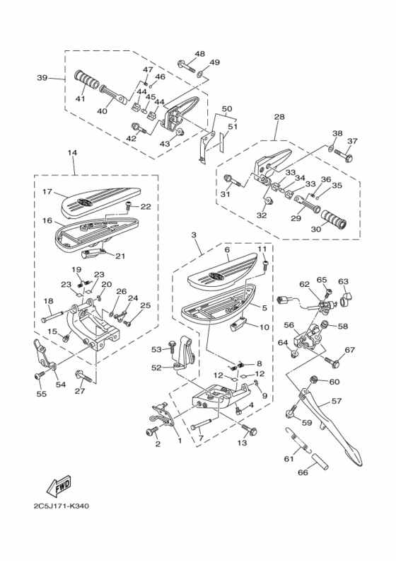 Stand & footrest