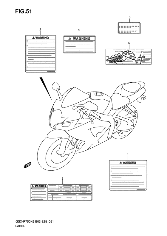 GSX-R750 Наклейки