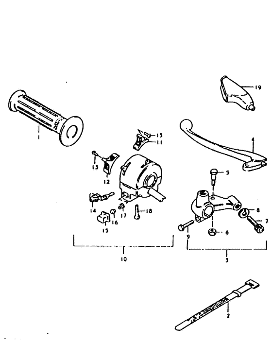 Left handle switch