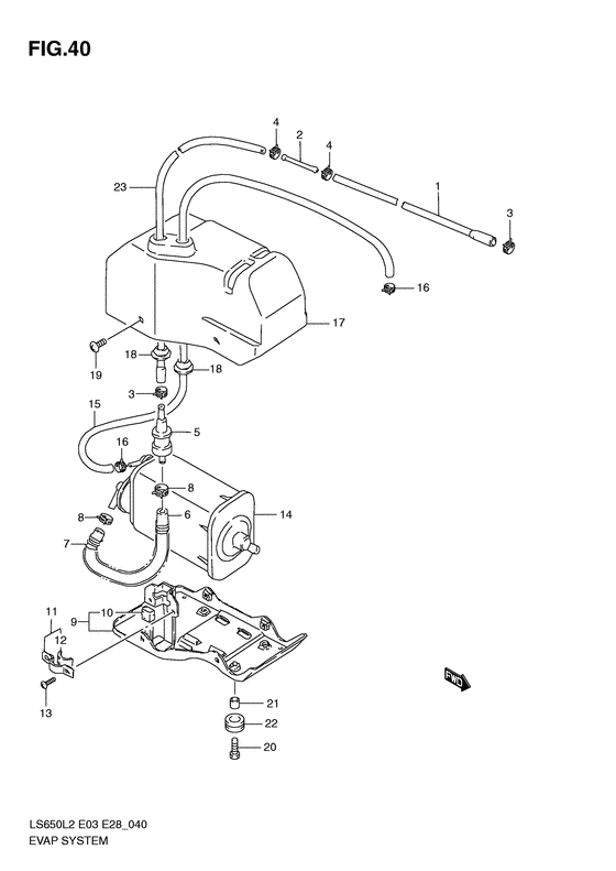 Evap system