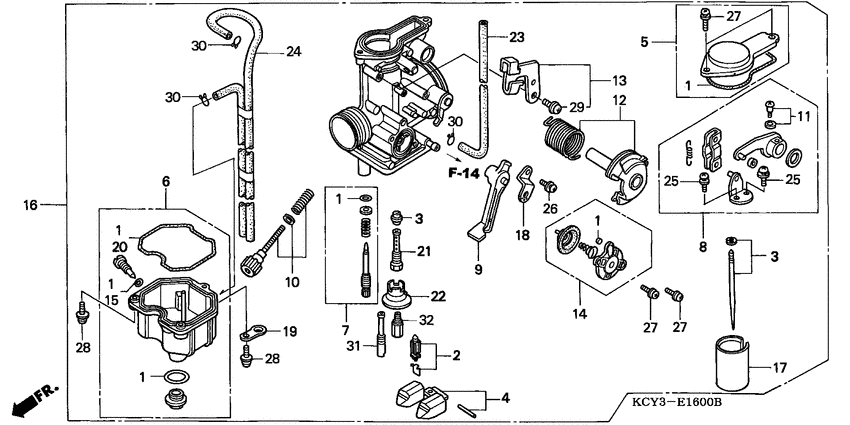 Carburetor assy