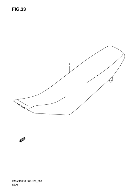 RM-Z450 Пружина