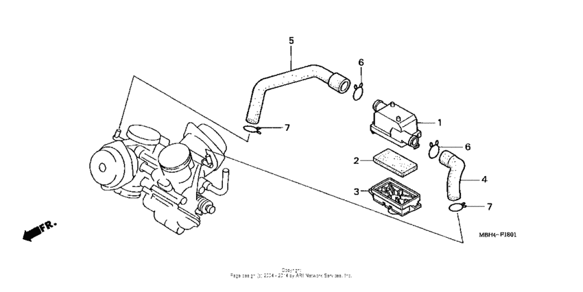 VT1100C3 Фильтр картерных газов
