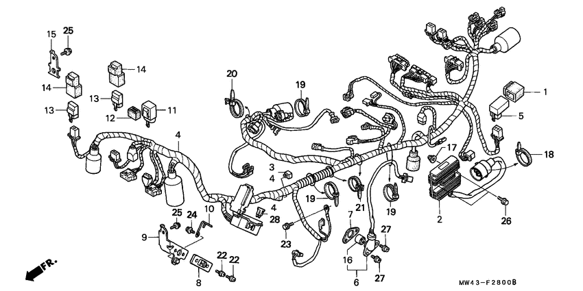 Harness wire